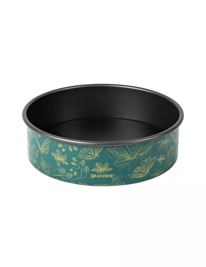 Stampo da forno verde 26 cm con fondo amovibile