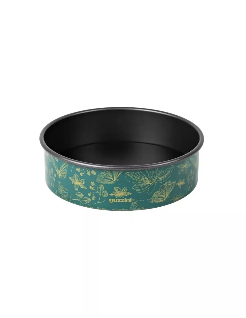 Stampo da forno verde 23 cm con fondo amovibile