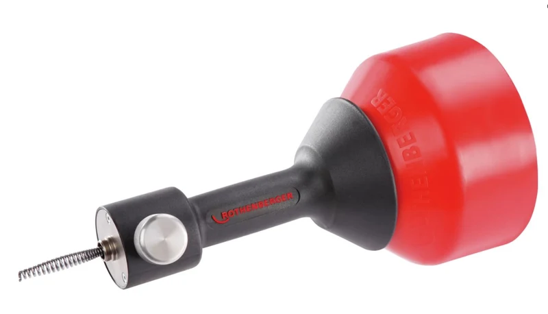Apparecchio sturatore elettrico AUTOMATICO ROSPIMATIC CL, unità base con spirale a bulbo da 8mmx7,5m ROTHENBERGER