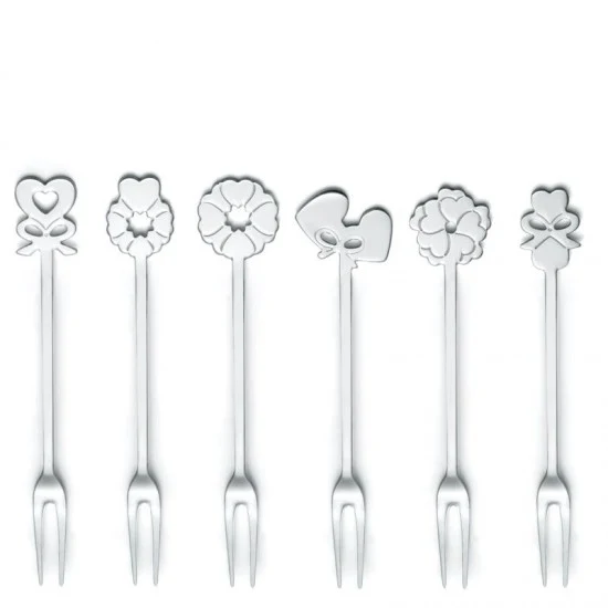 Forchette aperitivo set 6 pezzi