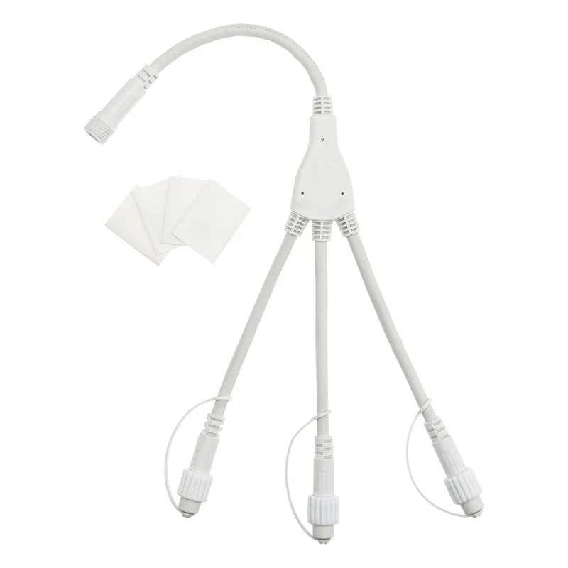 Connettore multiplo 3 uscite 15x15 cm