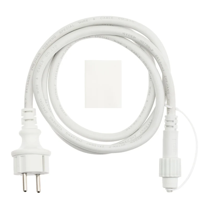Cavo alimentazione 2x1,5mm2 Schuko 1,5m