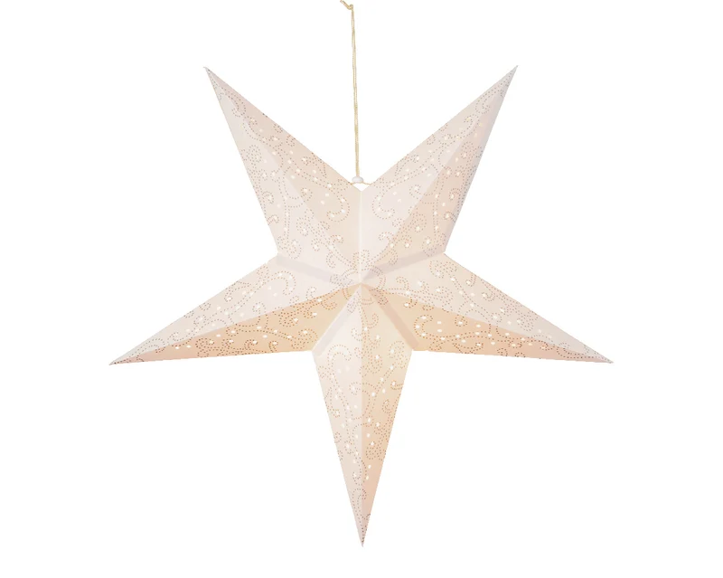 Stella 20 led di carta fissa 18x60x60 cm