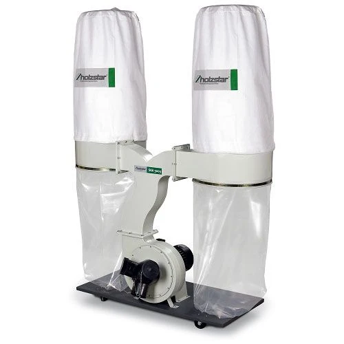 Aspiratore per trucioli da fresatura, piallatura e foratura, 400V Holzstar SAA 3003 Aria aspirata 3910 m³/h