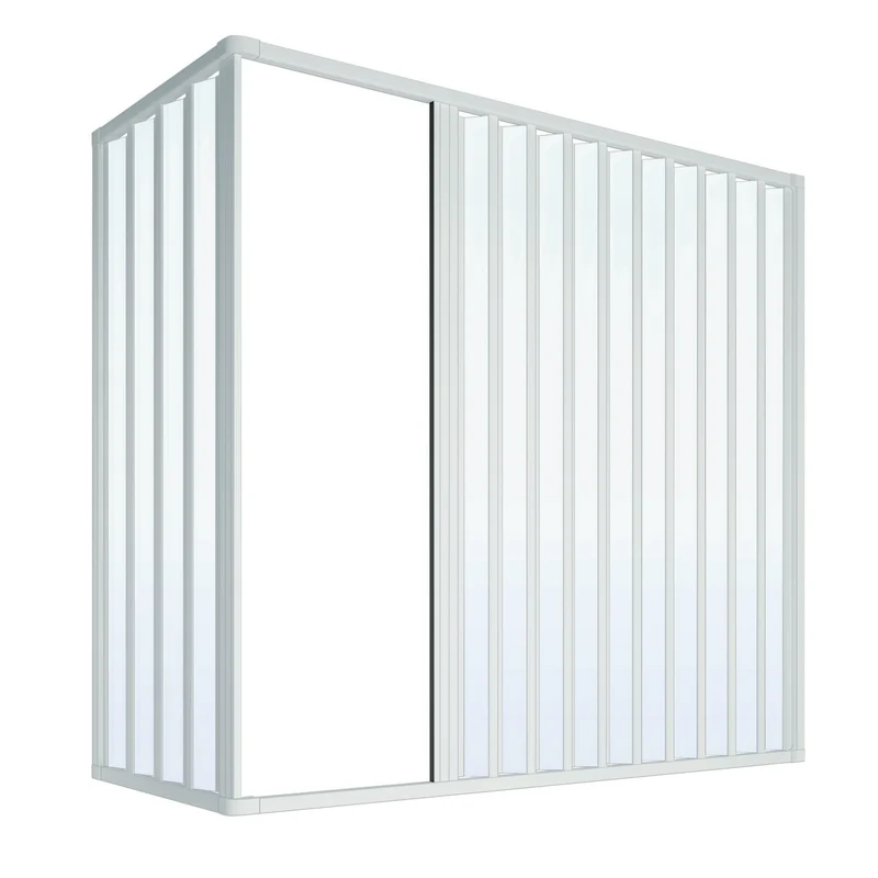 Box Vasca Soffietto 2 Lati Riducibile Mod. Mery Lux