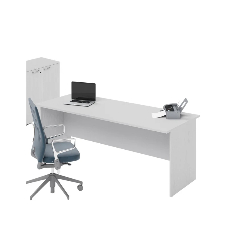 Scrivania da ufficio colore Bianco H74x200x80cm