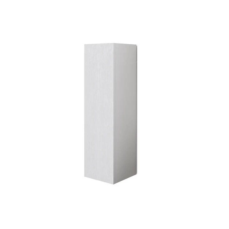 Pensile multiuso con anta, colore Bianco, H120x30x30cm