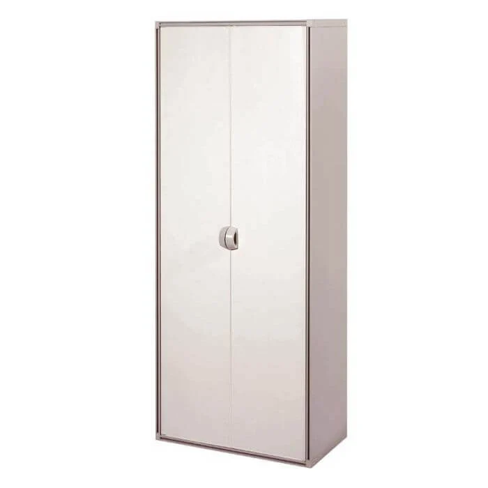 Armadio Tuttopiani QBIK in resina 2 ante 3 ripiani 67 x 35 x 169 cm