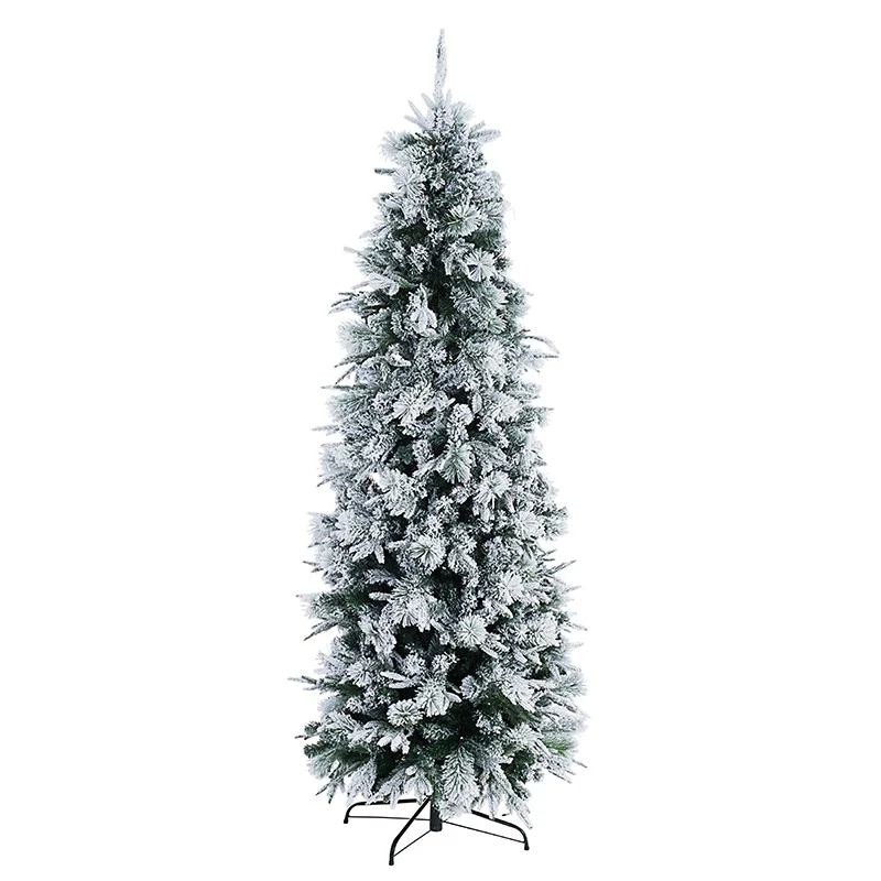 Albero di Natale innevato Dresda cm 210