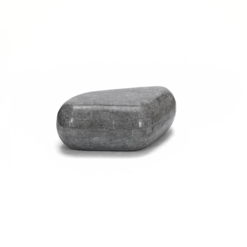 Tavolino moderno pietra grigio cm 52 x 98 x h 27