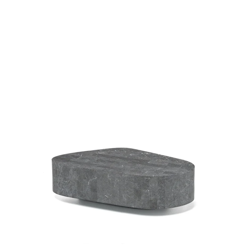 Tavolino moderno pietra grigio cm 100 x 52 x h 28