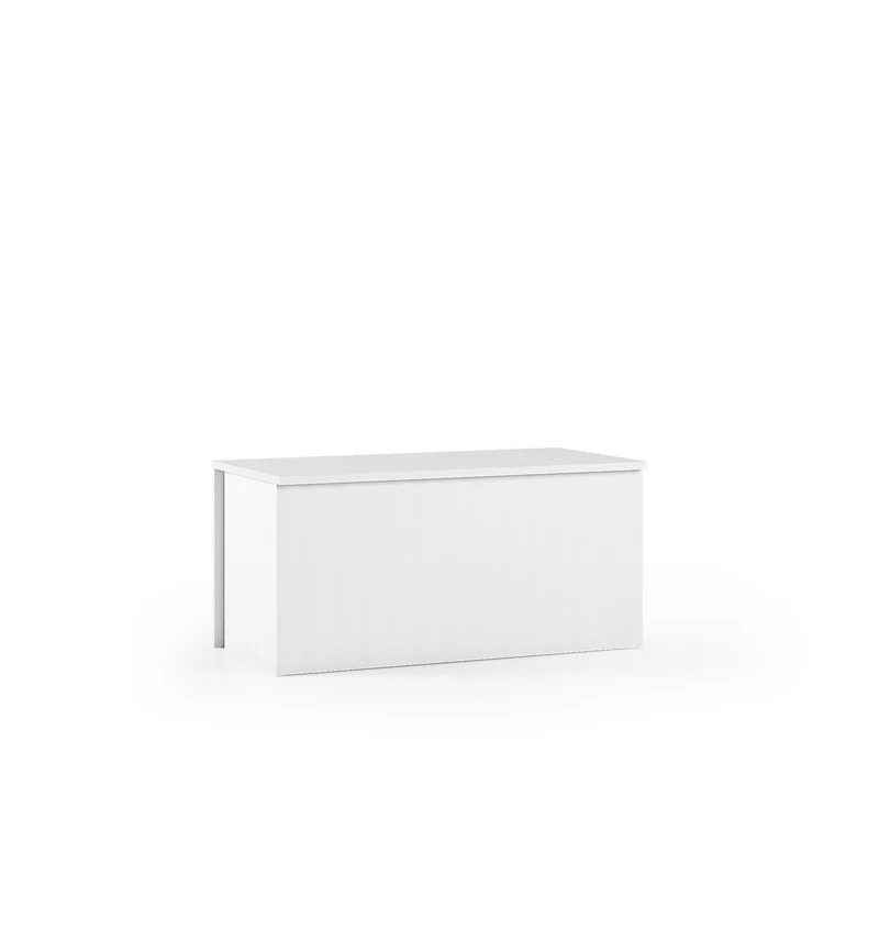 Baule Contenitore Con Chiusura Rallentata bianco