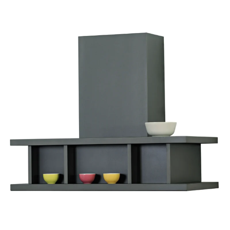 Cappa Aspirante INDUSTRIAL In Acciaio Inox Brunito cm 120