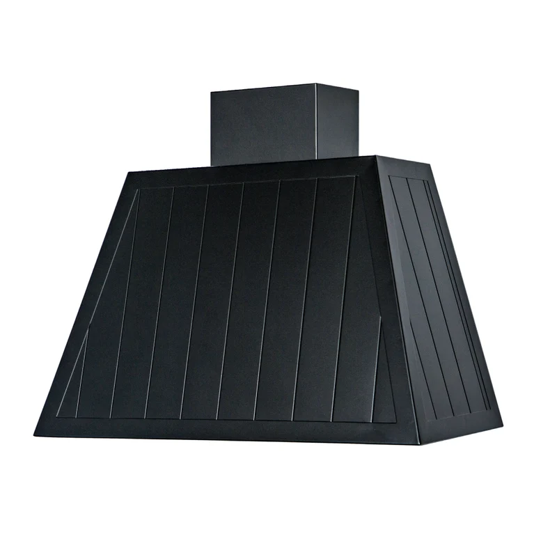 Cappa aspirante GARAGE METAL in acciaio inox brunito cm 80