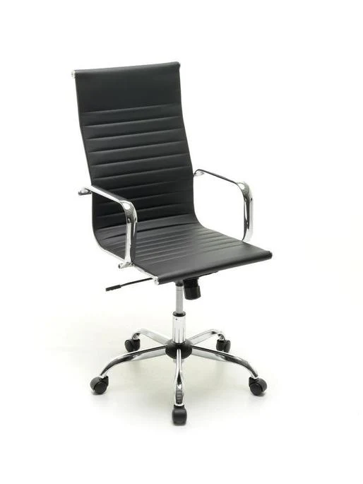 Poltrona Direzionale per Ufficio Mod Xeno nera 53x62xH104/113 cm