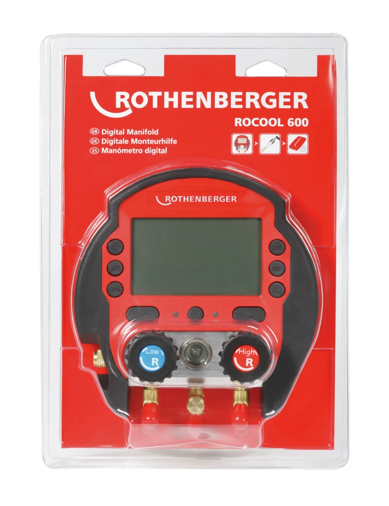 Manometro digitale ROCOOL 600 ROTHENBERGER