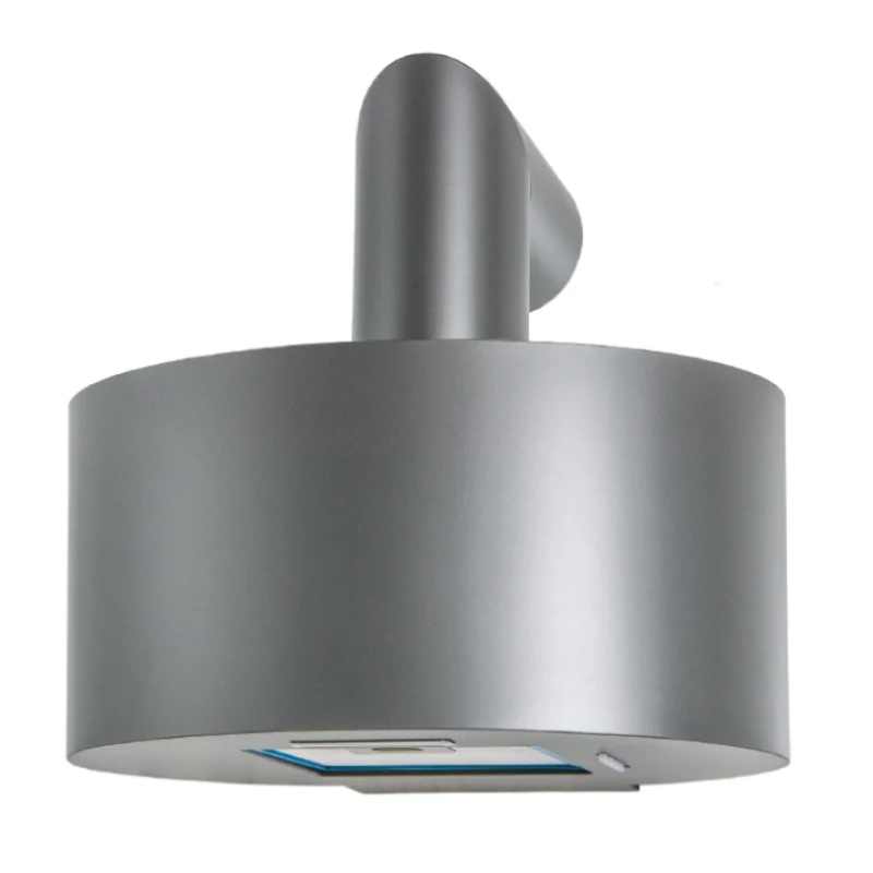 Cappa aspirante CURVE in acciaio inox Piombo cm Ø60