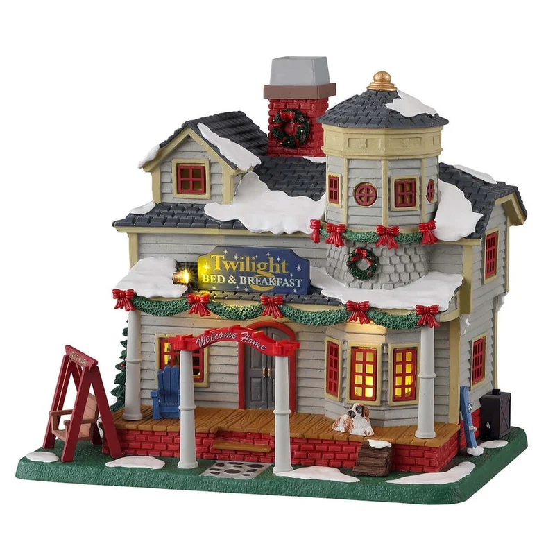 Bed & Breakfast al Crepuscolo - Edificio Illuminato - Dimensioni: 21 x 23,5 x 16,5 cm