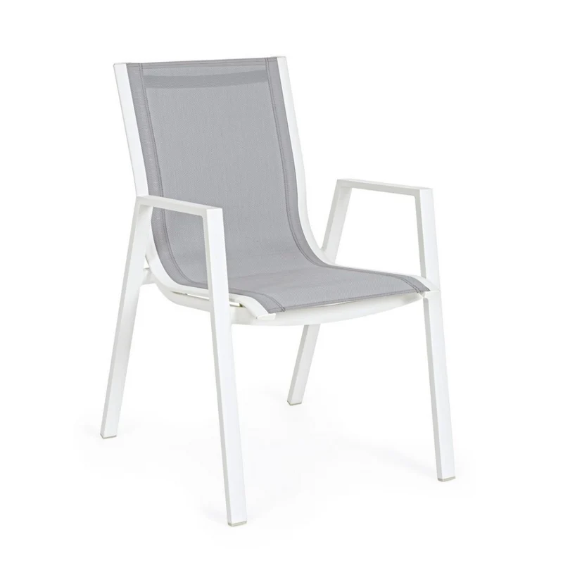 Sedia C-BR Pelagius Bianco - Dimensioni: 55x65,5x88 cm