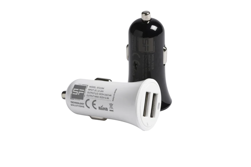 Spina accendisigari auto uscita USB 1 o 2 vie