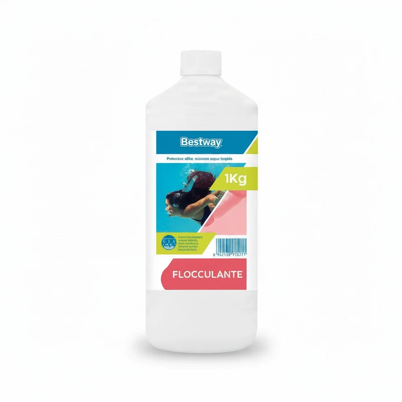 bestway p/piscina flocculante - 1 kg