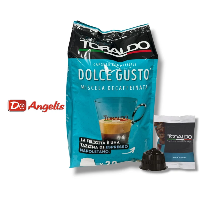 Caffé Toraldo: capsule da 20 decaffeinato