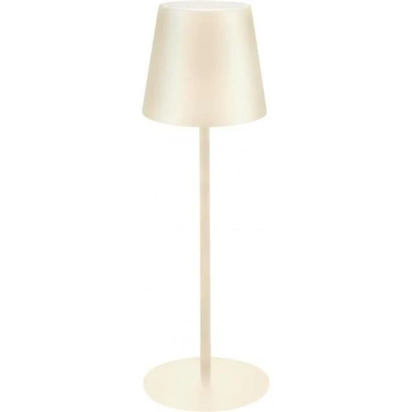 LAMPADA DA TAVOLO MAJESTICK RICARICABILE SENZA FILO AVORIO