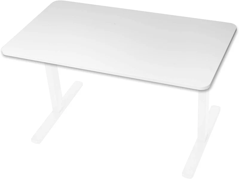 Duronic TT157 WE Piano scrivania  Ripiano scrivania 150 cm x 70 cm - Compatibile con telai da scrivania Duronic  Piano di lavoro per ufficio ergonomico  Bianco