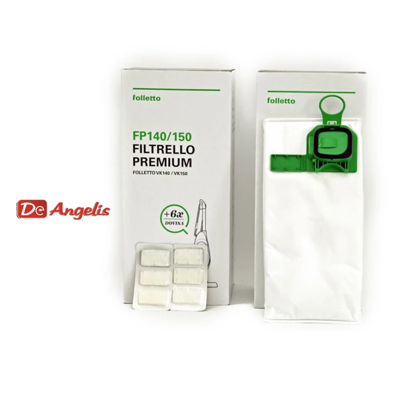 Sacchetti originali con dovina vk140/vk150