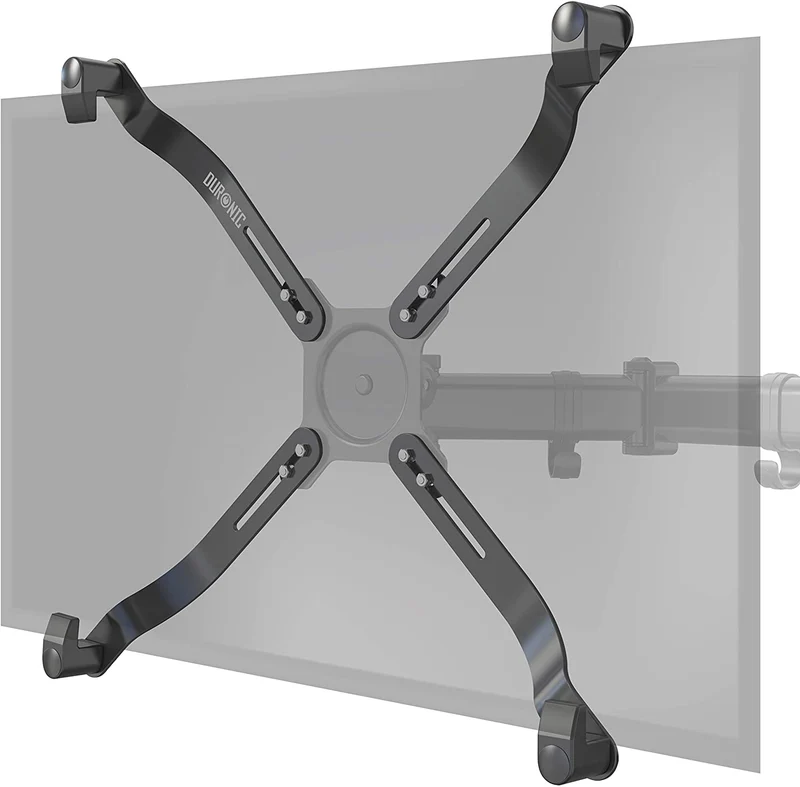 Duronic DMAD1NV Adattatore per VESA standard per schermi PC  compatibile con tutti i supporti monito Duronic  Per schermi fino a 27