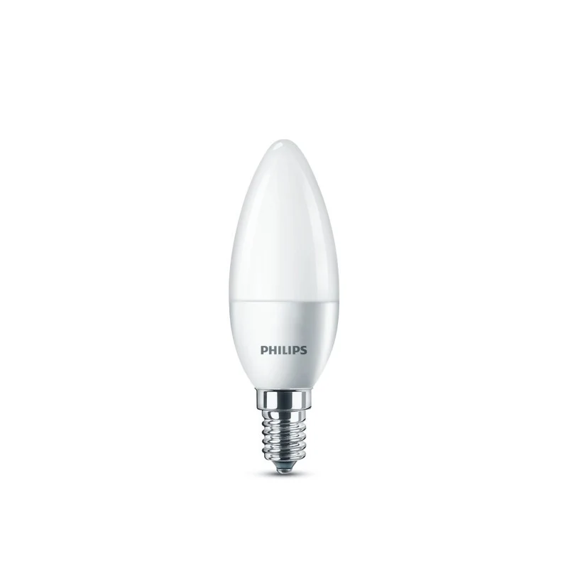 Philips Lampadina Dis Led Candela 40W E14 4000K 4Pz