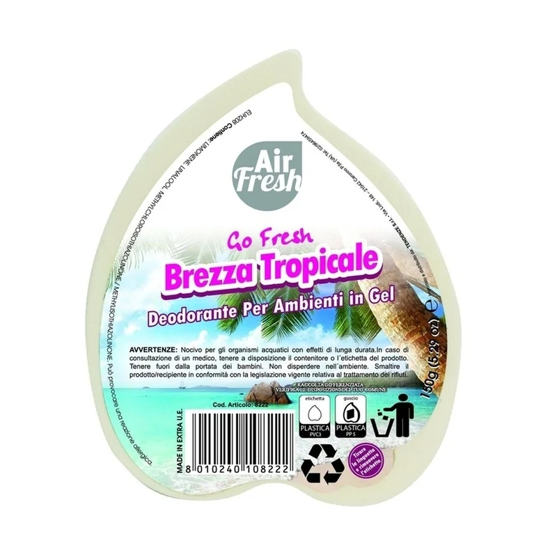 Deo Ambiente Gofresh Gel 150G Brezza Tropicale