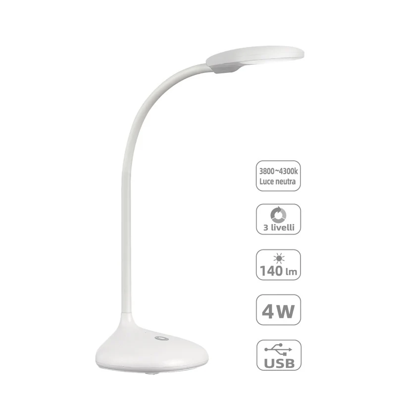 WIMITECH LUP-1008 LAMPADA DA TAVOLO A LED 4W
