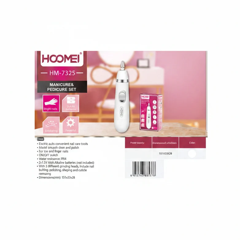 Hoomei Set Manicure e Pedicure 151x33x28 mm