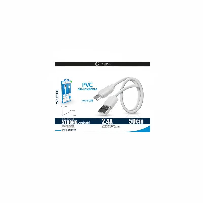 Wetech Cavo Micro Usb Basic 2A 50Cm