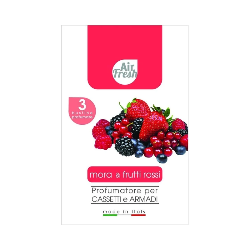 Air Fresh Profumatore buste mora&frutti rossi