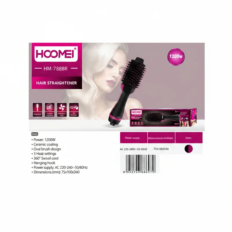 Hoomei Spazzola Modellante 1200W