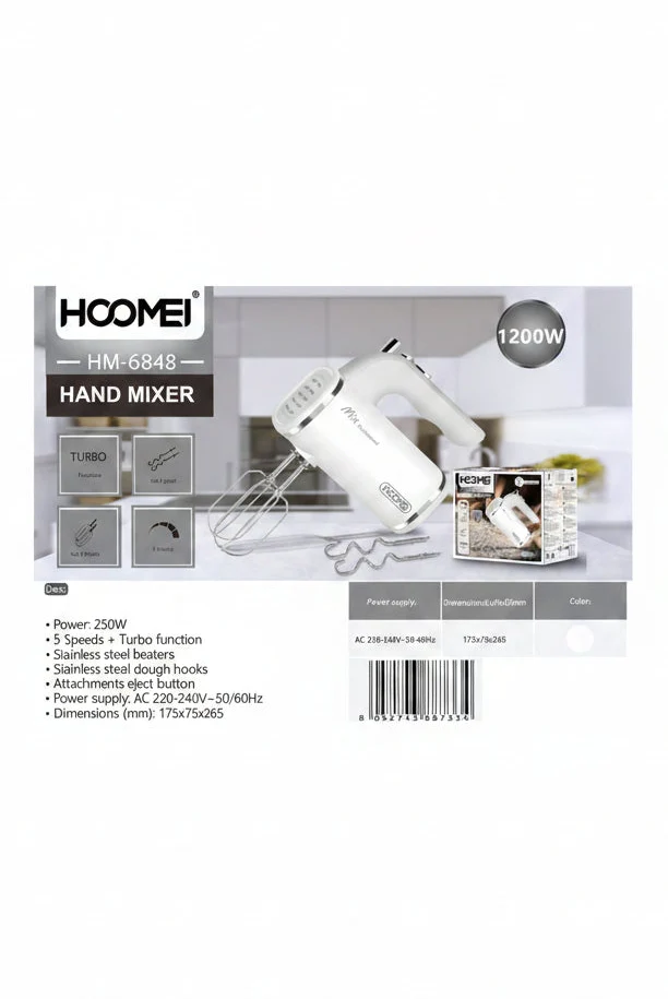 Hoomei Mixer C/Fruste 250W