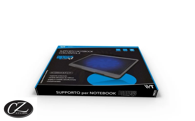 Wetech Supporto notebook con ventola