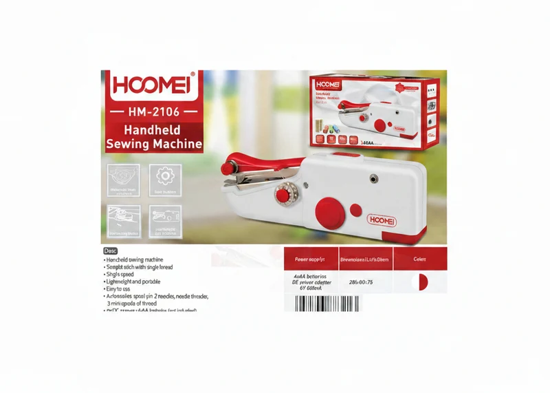 Hoomei Mini Macchina Da Cucire 205x50x75 mm