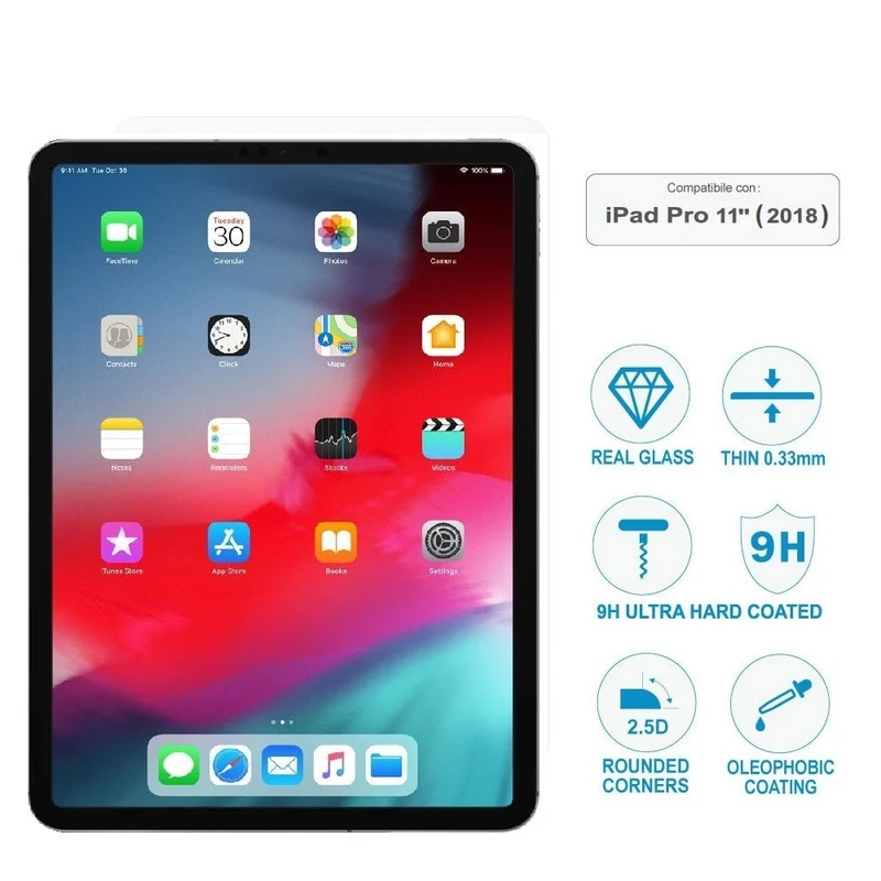 Wimitech Pellicola in vetro temperato per iPad Pro 11" (2018)