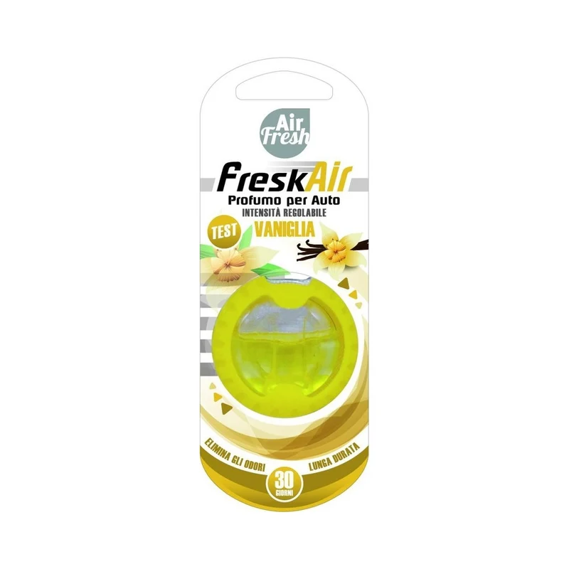 Air fresh Freskair profumo auto vaniglia