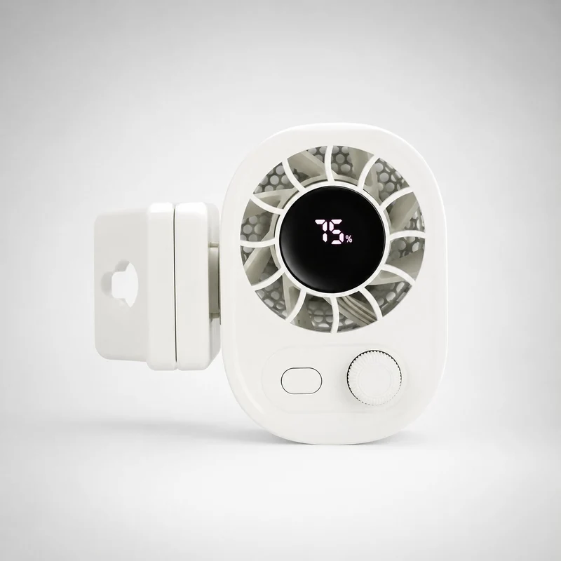 Mini Clip Ventilator mit Akku | KühlBuddy
