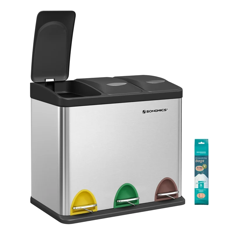 Cestino per Rifiuti da Cucina 3 x 8L