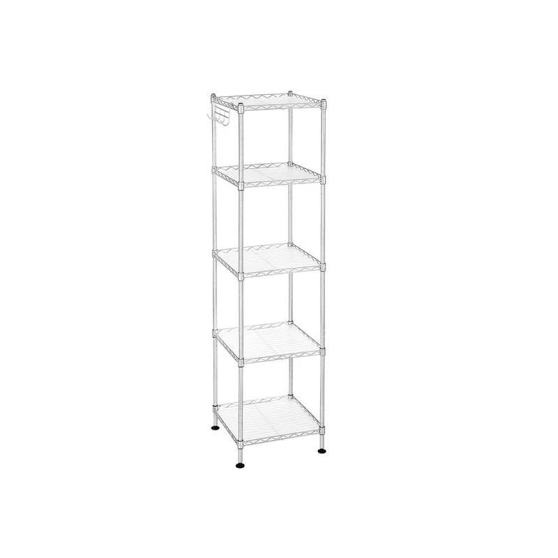 Scaffale da Bagno Color Argento
