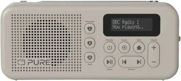Pure Elan Radio Move Personale Digitale Grigio
