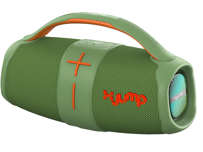 X Jump XJ 120 Cassa Portatile Altoparlante Amplificato 40w Bluetooth Aux-in Verde