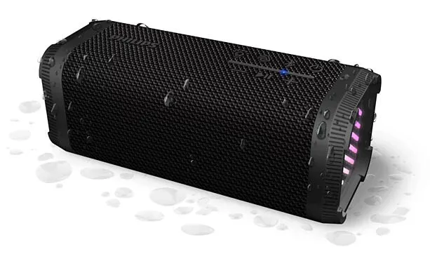 Philips TAS2000B/00 altoparlante portatile e per feste Sistema di altoparlanti portatile 2.1 Nero 10 W