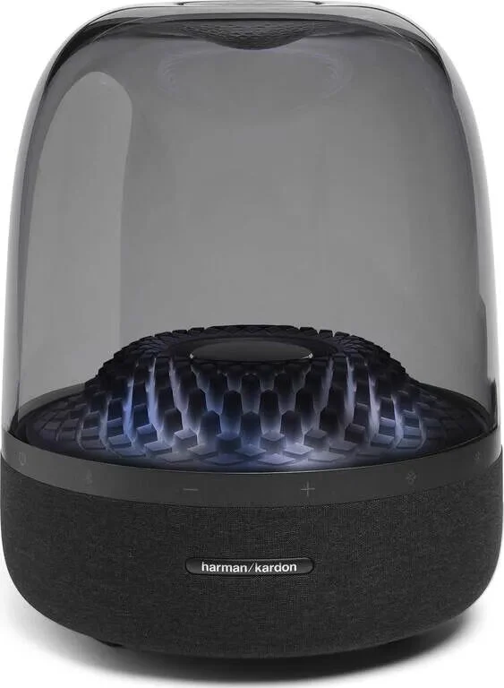 Harman/Kardon Aura Altoparlanti Studio 4 Nero, Trasparente Wireless 100 W