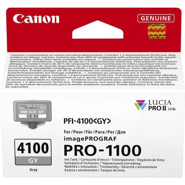 Canon - Cartuccia PFI-4100 - Grigio - 6783C001